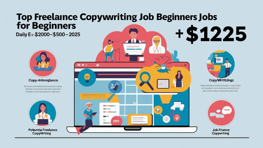 Top Freelance Copywriting Jobs for Beginners to Earn $2000–$5000/Day in 2025