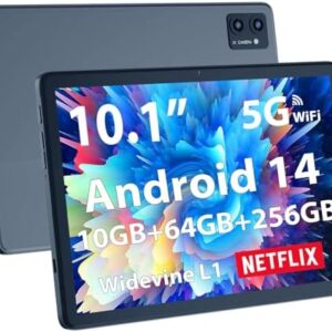 2025 Android Tablet, 10.1" Android 14 Tablets with Octa-Core, 10GB+64GB, 6000mAh Battery, 5MP+8MP Camera, 800 * 1280 IPS HD Display, WiFi & Bluetooth, for Christmas : Electronics