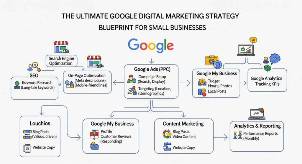 The Ultimate Google Digital Marketing Strategy Blueprint for Small Businesses