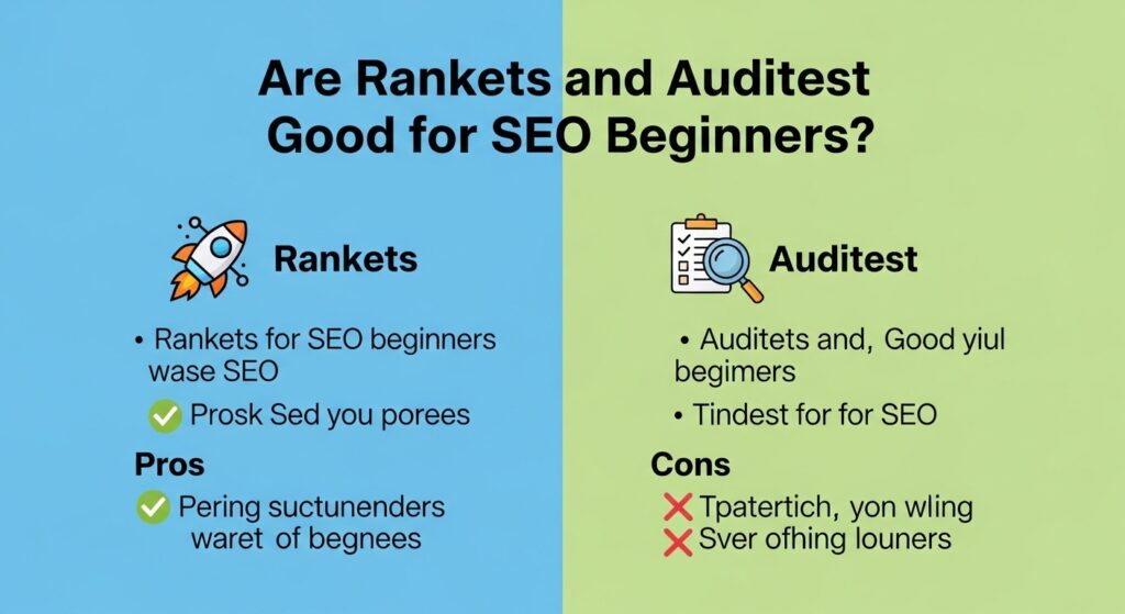 Are Rankets and Auditest Good for SEO Beginners