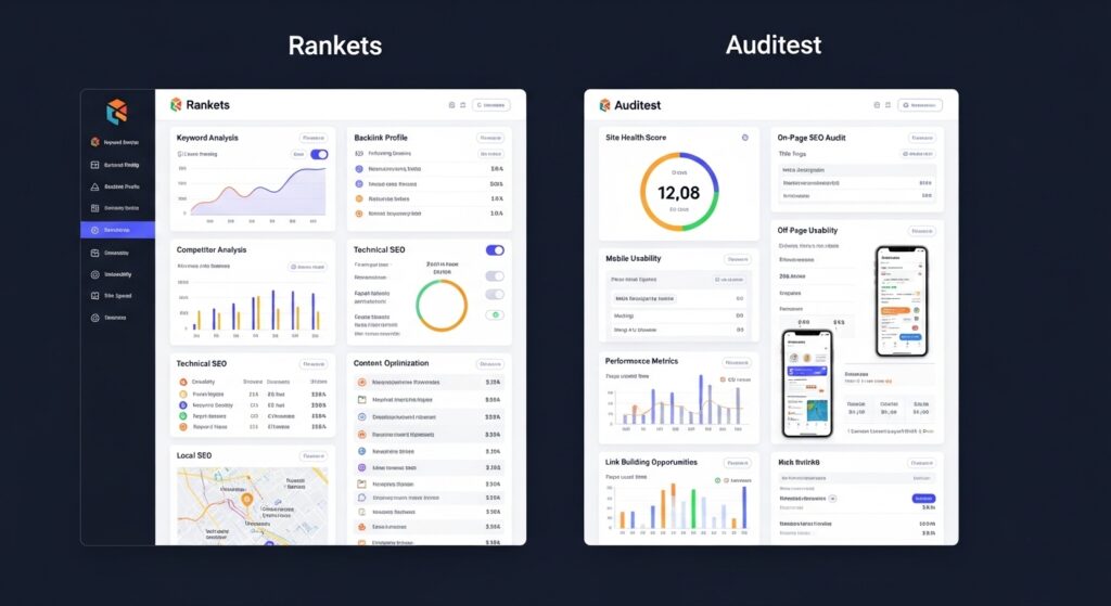 SEO Audit Features in Rankets and Auditest Explained